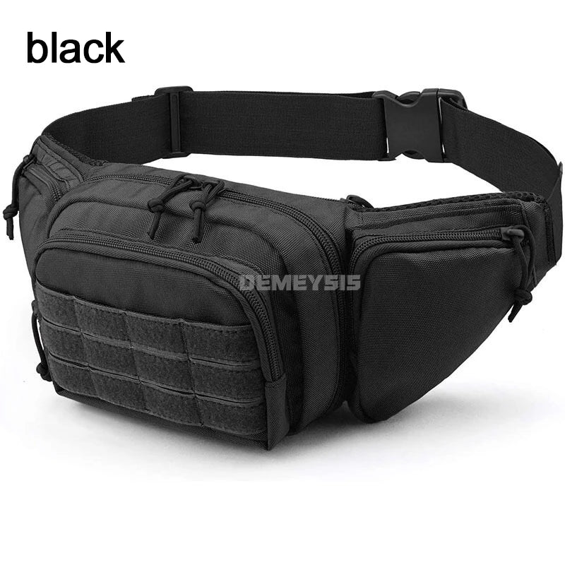 Tactical Gun Waist Bag Holster Chest Training Hiking Shooting Hunting Pistol Holster Bag Cs Airsoft Paintball Combat Bags