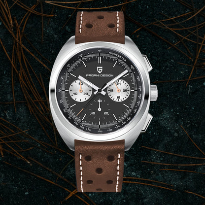 PAGANI DESIGN 2024 NEW Turtle Back Chronograph 1782 Watch for Man Fashion Men's Quartz Watch Luminous relogios masculino
