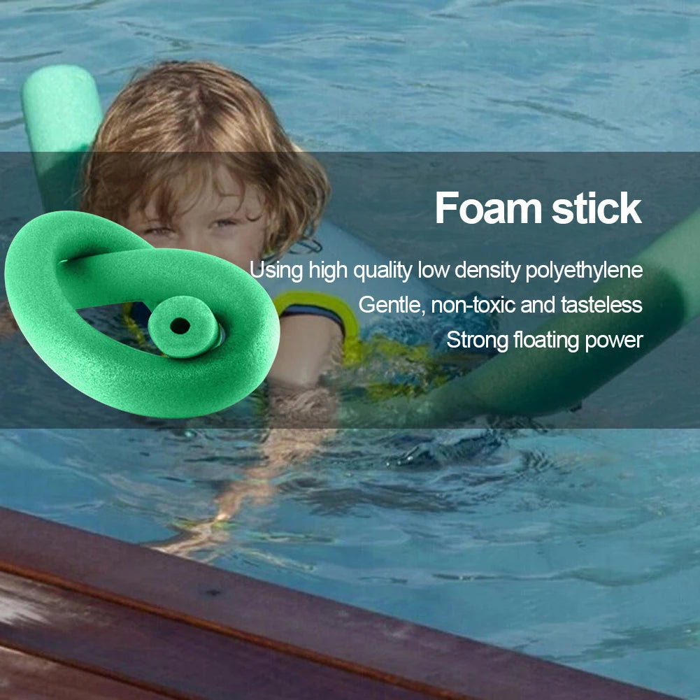 Portable Flexible EPE Learn Swimming Pool Noodle for Adult Children Summer Swimming Aid Pool Underwater Scooter