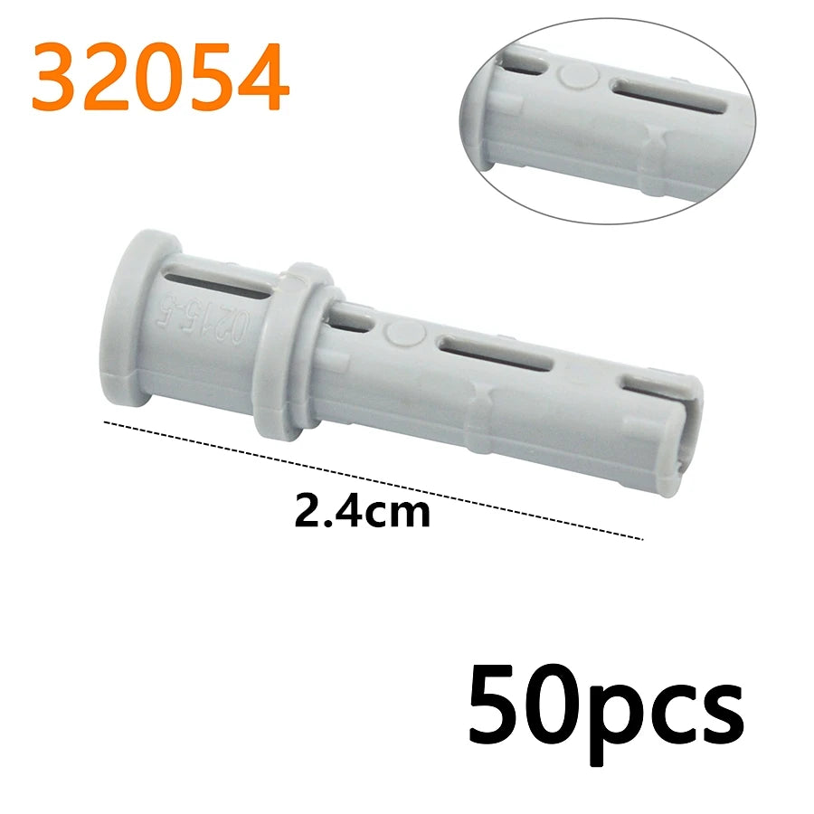MOC Bolt Pin with Friction Peg Cross Axle Technical Building Blocks DIY Connector Bricks Compatible 2780 3673 77765 32556  32054
