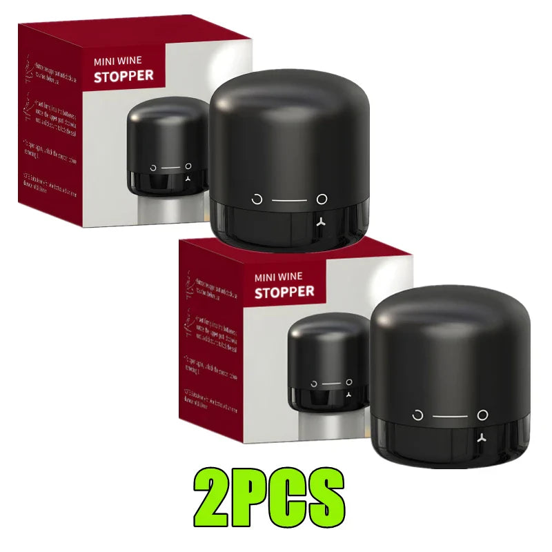 New 4/2/1PC Wine Stopper Reusable Bar Accessories Silicone Sealing Champagne Cork Keep Wine Freshness Bottle Cap Barware Home