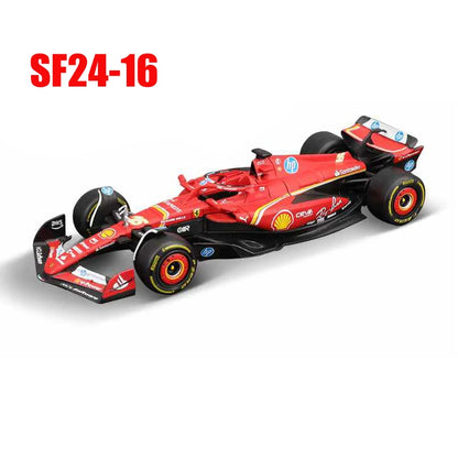 New 2024 F1 Bburago 1:43 Mclaren Mcl38 Miami Gp Monaco Gp Amg W15 F1 Alloy Miniature Diecast Model F1 Champion Mcl38 Toys Gift