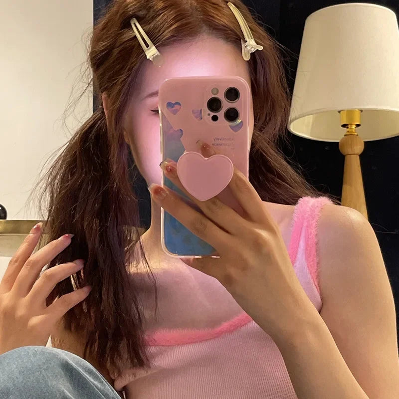 2pcs Colorful Fix Hair Hairpins Frosted Duckbill Clip Fashion Bangs Hairdressing Hair Pins Barrettes Headwear Accessories