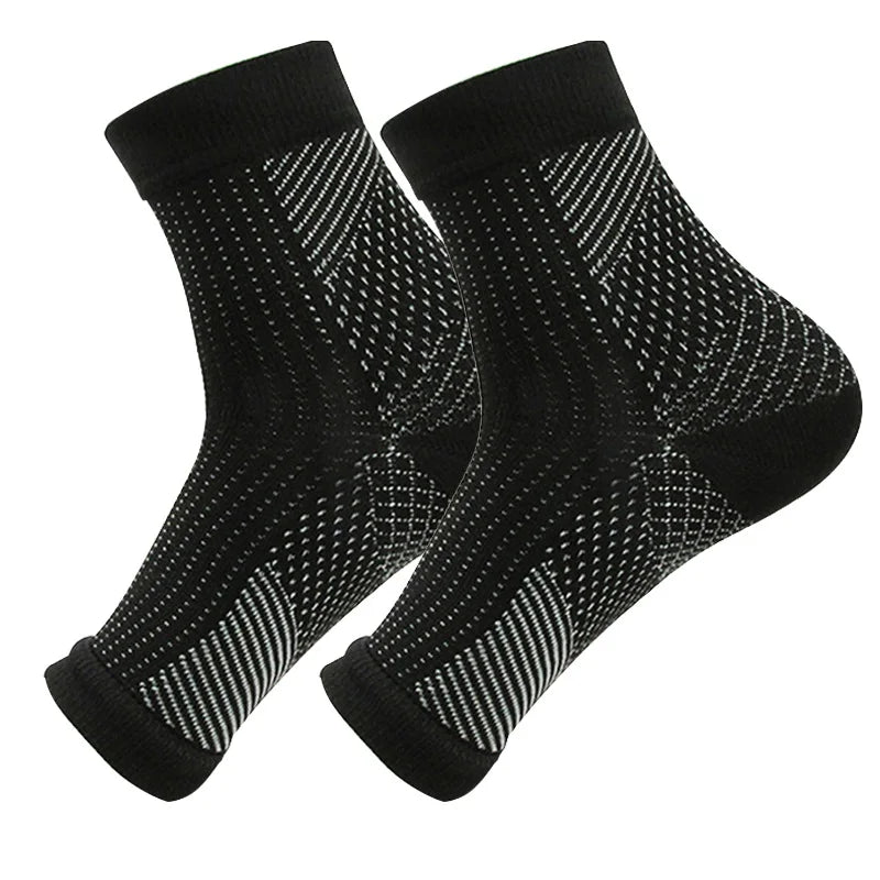 1/2/3 Pairs Men Women Sports Socks Foot Compression Socks Foot Ankle Socks Outdoor Breatheable Sleeve Socks Brace Sock