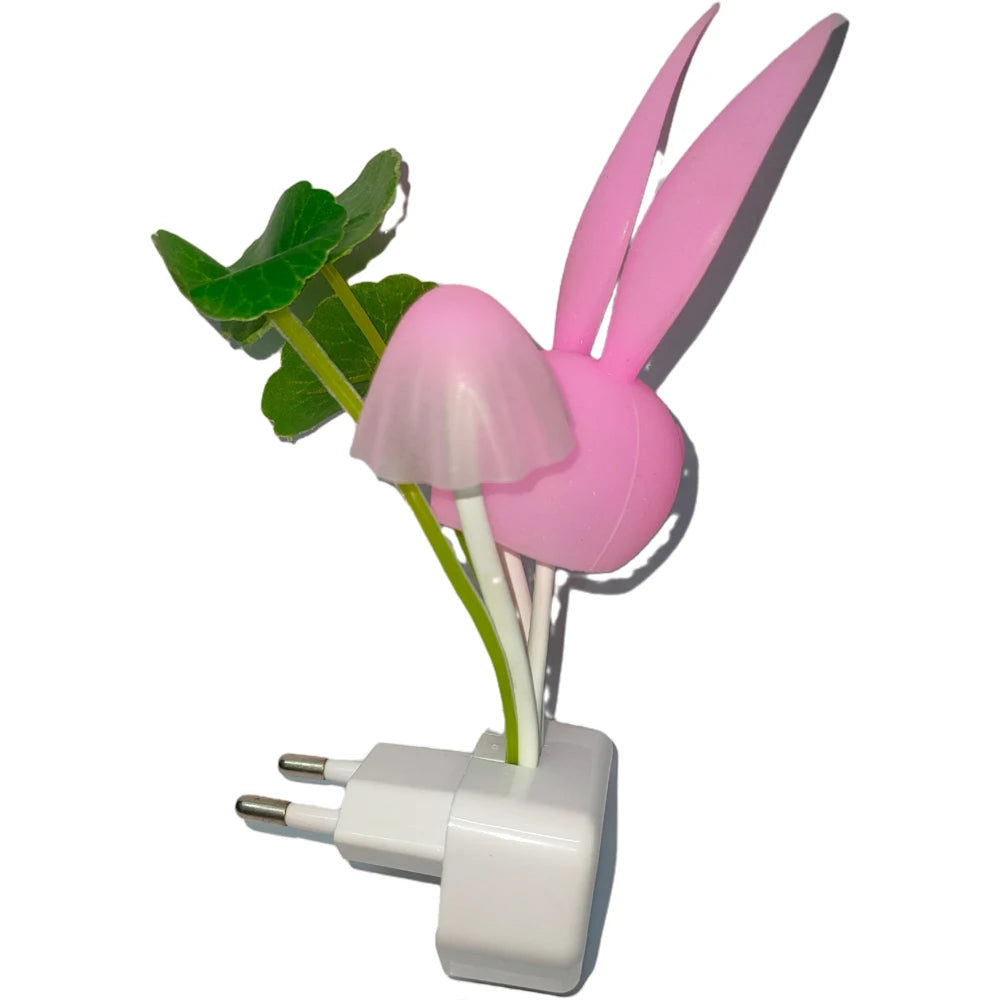 LED Mushroom Lamp Novelty Night Light Fungus Luminaria Lamp  LED Night Lights Sensor 85-265V Water Grass Luminaria Lamp