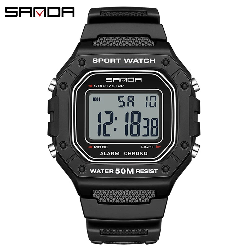 SANDA Top Brand G Style Sports Men Watches Fashion Shockproof Waterproof LED Digital Watch Man Military Clock Relogio Masculino
