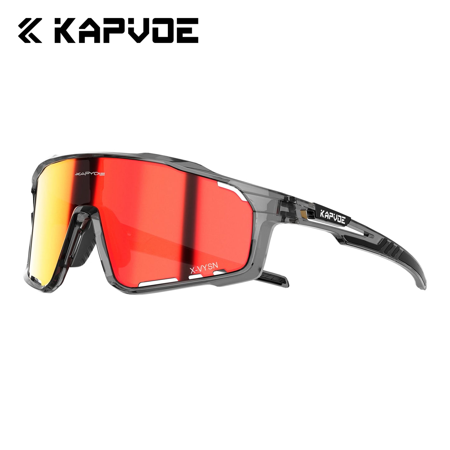 Kapvoe UV400 Cycling Sunglasses Men MTB Sport Glasses Outdoor Hiking Camping Goggles Women Road Bike Bicycle TR90 Frame 2023