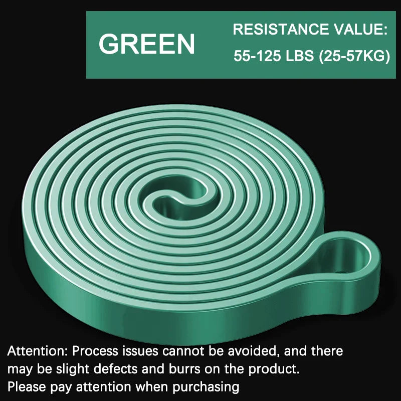 Gym Equipment Resistance Bands Elastic Fitness Bands Sport Exercise At Home Bodybuilding Rubber Leagues Portable Body Building