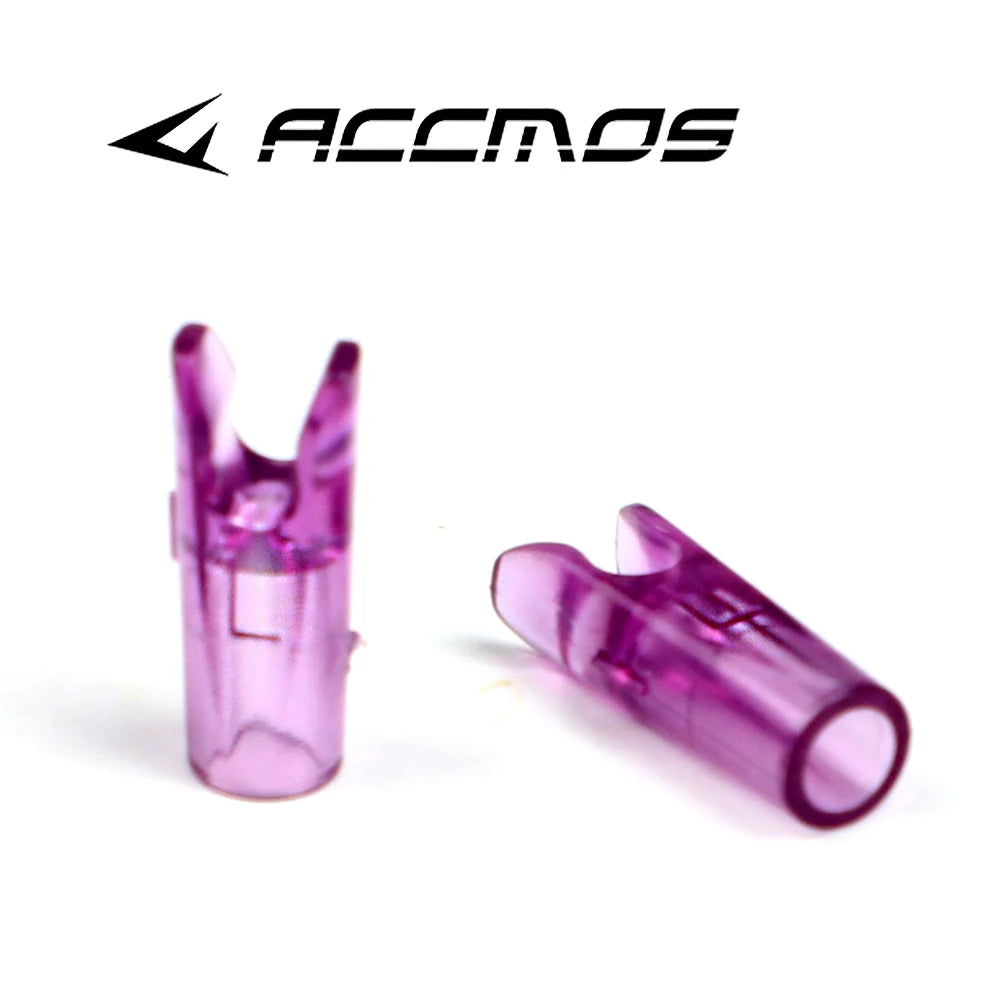 50pcs Archery ID3.2/4.2/6.2/5.2/8mm Arrow Aluminum Pin or Plastic L Nock Carbon Arrow Shaft Compound Bow Fiber Hunting Shooting