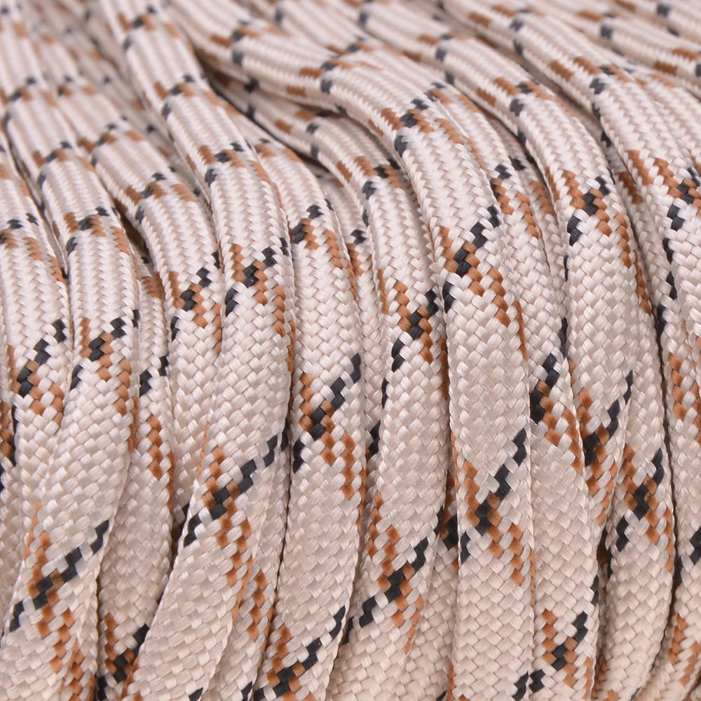 5m/20m/31m 4mm Thick Braided Paracord For Camping And Hiking, Handmade DIY Rope