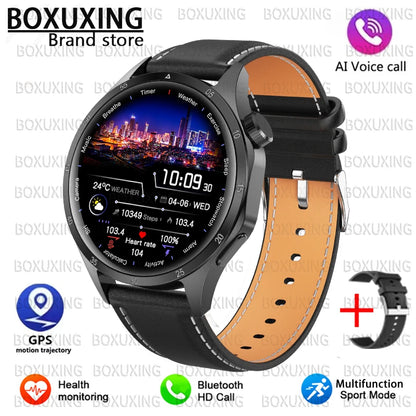 2025 New For Huawei GT5 Pro Smart Watch Men HD AMOLED Screen GPS Motion trajectory Heart Rate Bluetooth Call 1.52" SmartWatch