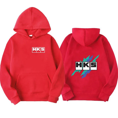 Japan JDM Modified Car HKS ENDLESS Hoodie Women Men Printed Hoodie Loose Casual Hoody Sweatshirt Unisex Long Sleeve Pullover