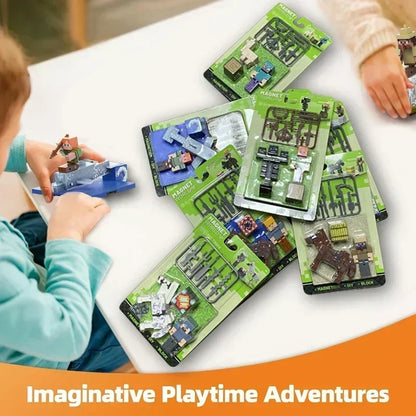 Magnetic Building Blocks Toys Gifts Magnetic Baseplate Role Children Magnet Brick Set Age 6+ DIY Strong Magnet Base Plate Toy