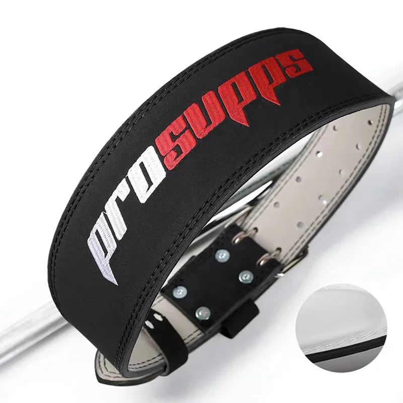 Weight Lifting Leather Belt Body Fitness Gym Back Support Power Lifting Belt Lumbar Protector For Squats Deadlift BodyBuilding