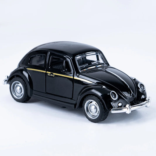 Classic 1: 36 Turn Alloy Double Door Retro Beetle Cars Model Boys' And Children's Birthday Toys Gifts Mini Vehicle Ornaments