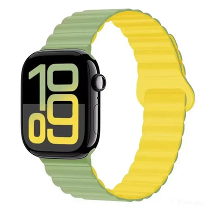 Magnetic Strap For Apple Watch Bands 46mm 42mm 49mm 45mm 44mm 41mm Silicone Sport Bracelet iWatch Series ultra 10 9 8 7 6 5 SE