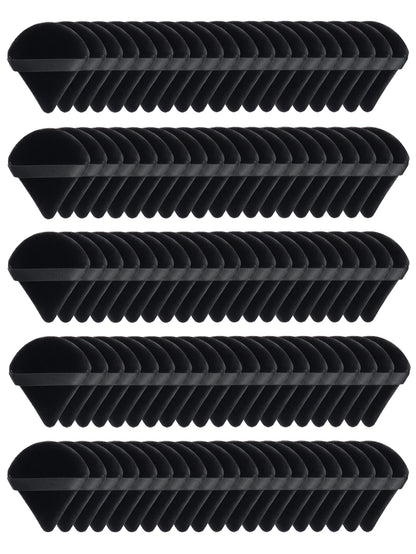 Black Triangle Powder Puff Facial Makeup Sponge Soft Velvet Cosmetics Puff Mixer Beauty Foundation Make-Up Sponge Makeup Access