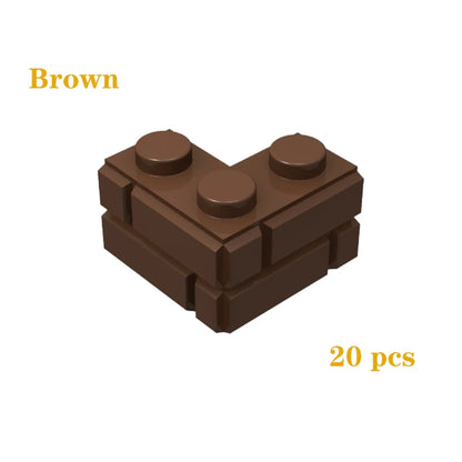DIY Building Blocks Figures City MOC Thick Wall Bricks Educational Creative Toys for Children Size Compatible with All Brands