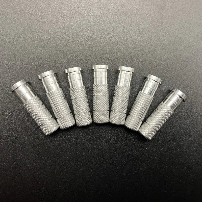 50pc/lot  Top Quality Aluminium Insert Fit Inner Diameter  6.2 mm Carbon Arrows Fiberglass Archery Shaft For Hunting Shooting