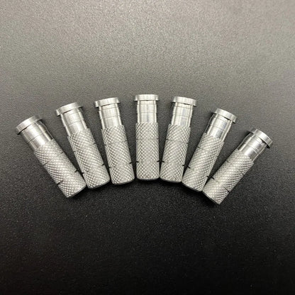 50pc/lot  Top Quality Aluminium Insert Fit Inner Diameter  6.2 mm Carbon Arrows Fiberglass Archery Shaft For Hunting Shooting