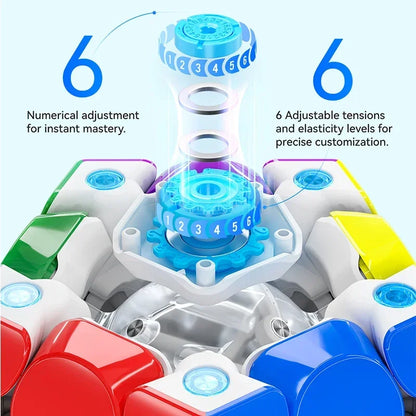 GAN Megaminx New UV Matte Mega Maglev 160 Original High Quality Speed Magic Cube Dodecahedron Magnets Speed Puzzle Gift Toys