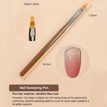 ¡¾Hot sales¡¿Gel nail brush Inner liner DIY Painting Pen Nail Art Acrylic Painting Brush nail Art design showing painting tools