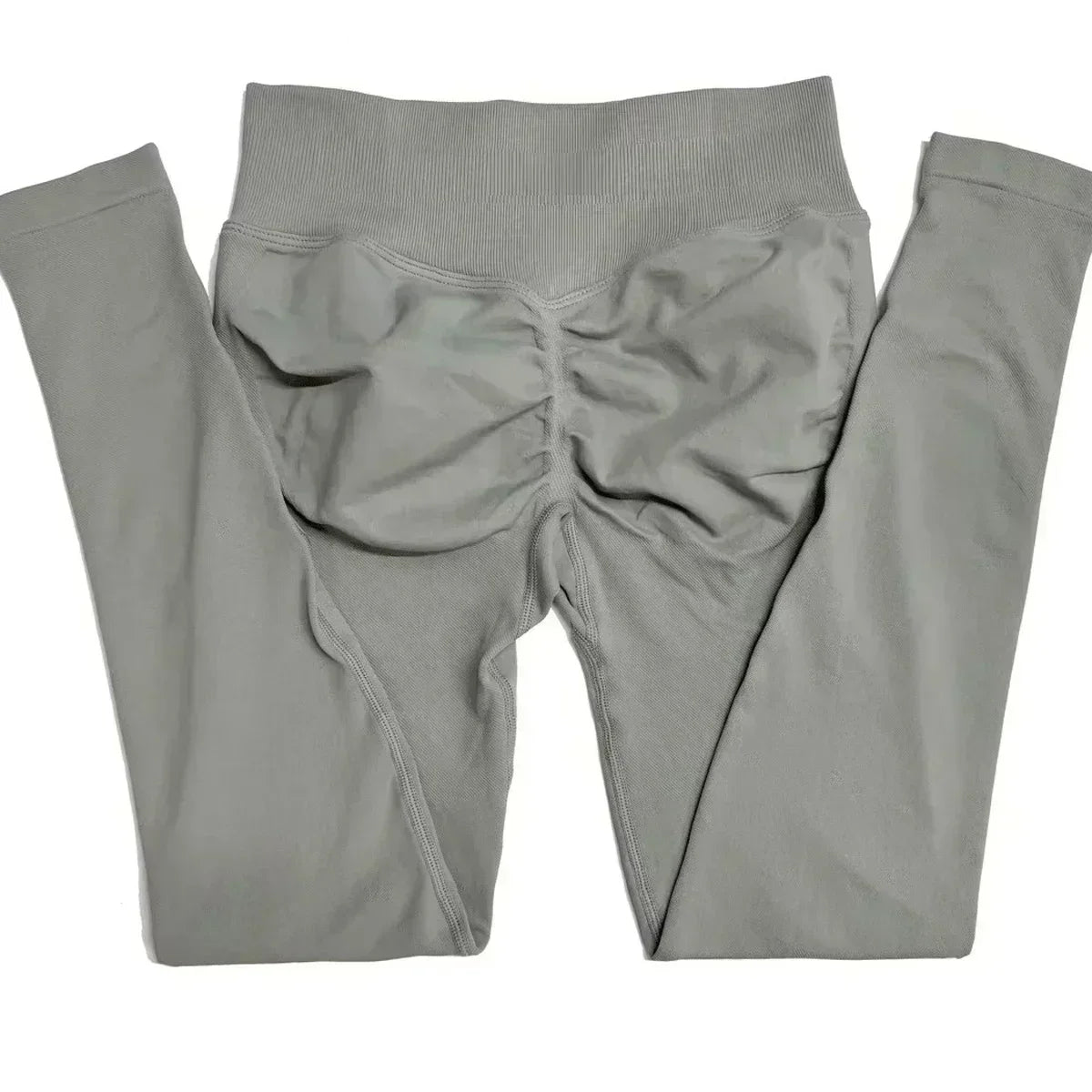 No Logo Scrunch Bum Gym Legging for Women Low Waistband Seamless Yoga Legging Workout Yoga Pants Push Up Sports Tights