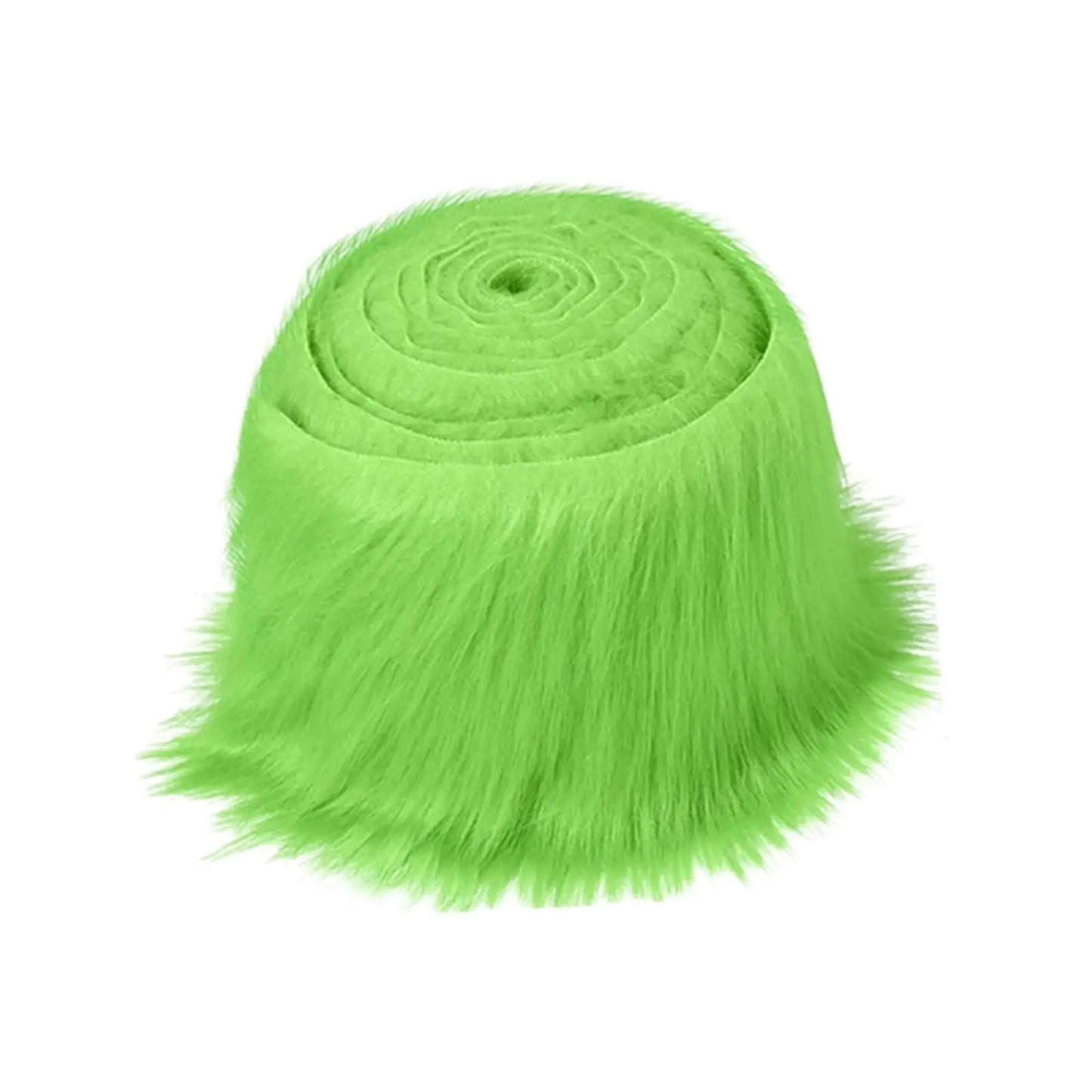 Faux Fur Fabric Costume Soft Artificial Fabric for Dwarf Decoration Clothing Gnomes Beard Hair Cosplay Costume Christmas Tree