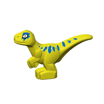 Dinosaur World Chase Tyrannosaurus Rex Spinosaurus StegosaurusColor Baby Building Blocks Accessories Toys for children gift
