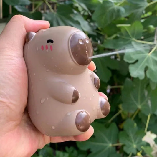Funny Capybara Plastic Water Gun Gags Practical Jokes Water Toys Cute Capybara Outdoor Games Swimming Pool Squirt Water Toys