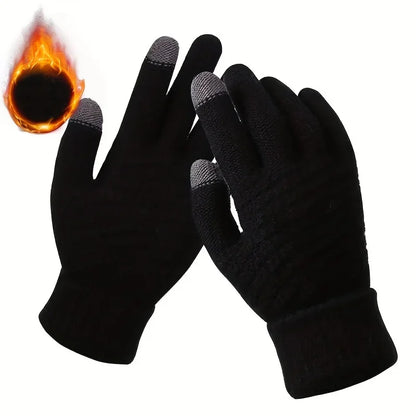 Winter New Outdoor Skiing Gloves with Mobile Phone Touch Screen Operation Men's and Women's Thick Warm Sports Gloves
