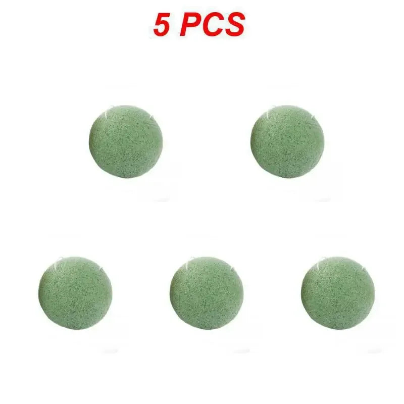 1/3/5/10PCS Konjac Sponge Beauty Essentials 100% Natural Konjac Puff Facial Pore Cleaner Washing Sponge Face Skin Care Tools