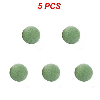 1/3/5/10PCS Konjac Sponge Beauty Essentials 100% Natural Konjac Puff Facial Pore Cleaner Washing Sponge Face Skin Care Tools