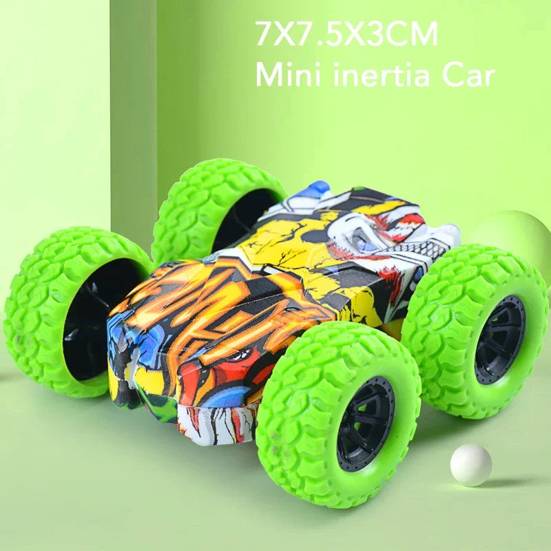 Children's toy car fun double-sided car inertial safety anti-collision anti-fall Kid's anti-fall model sliding off-road vehicle