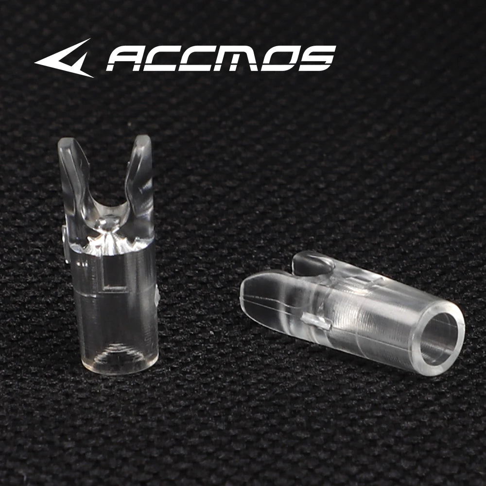 50pcs Archery ID3.2/4.2/6.2/5.2/8mm Arrow Aluminum Pin or Plastic L Nock Carbon Arrow Shaft Compound Bow Fiber Hunting Shooting