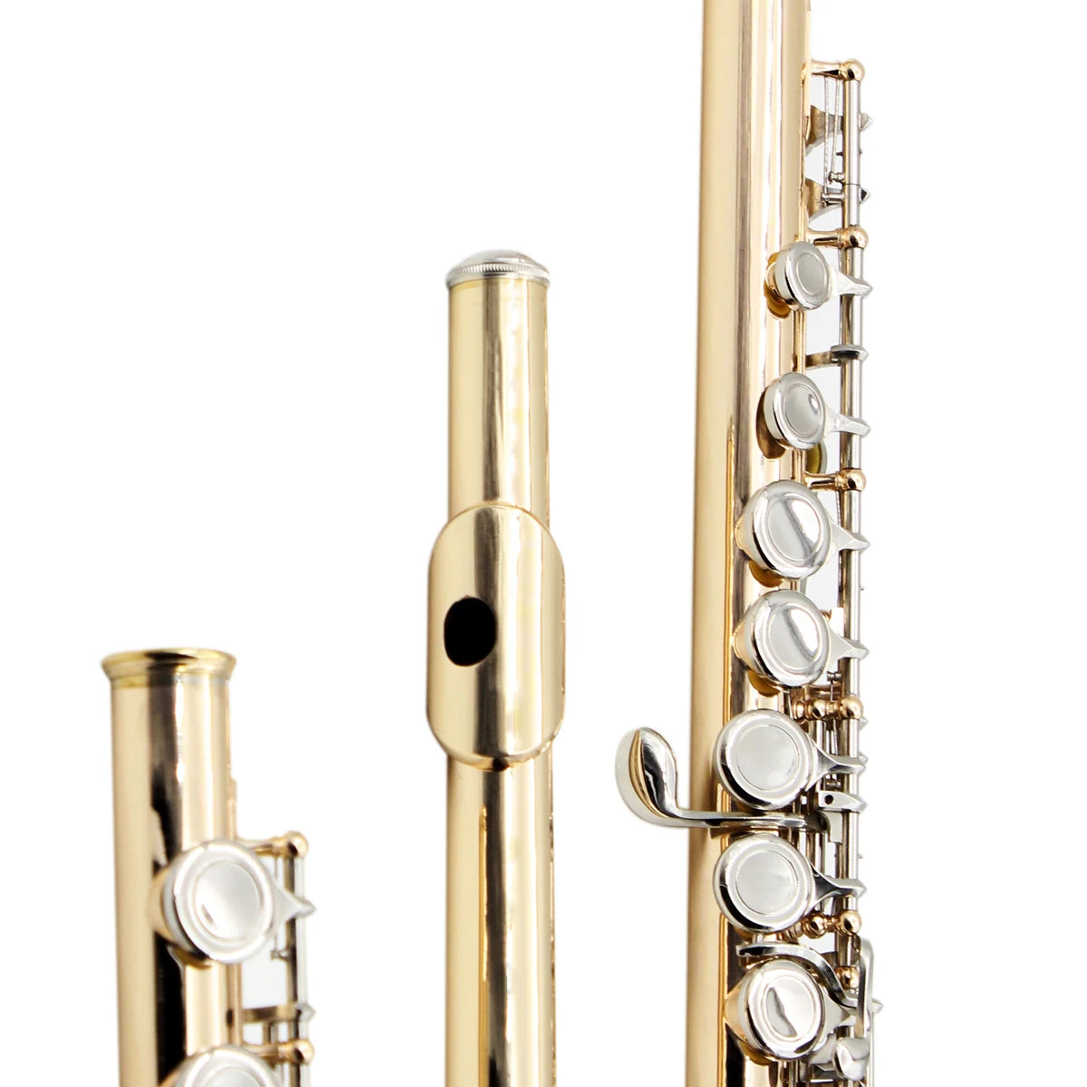 SLADE 16 Closed Holes Flute C Key Flute Concert Performance Flute Professional Woodwind Instruments Transverse Flute With E key