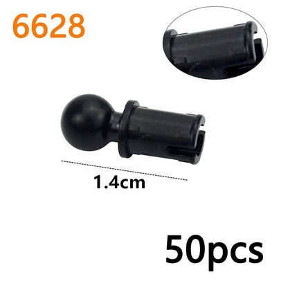 MOC Bolt Pin with Friction Peg Cross Axle Technical Building Blocks DIY Connector Bricks Compatible 2780 3673 77765 32556  32054