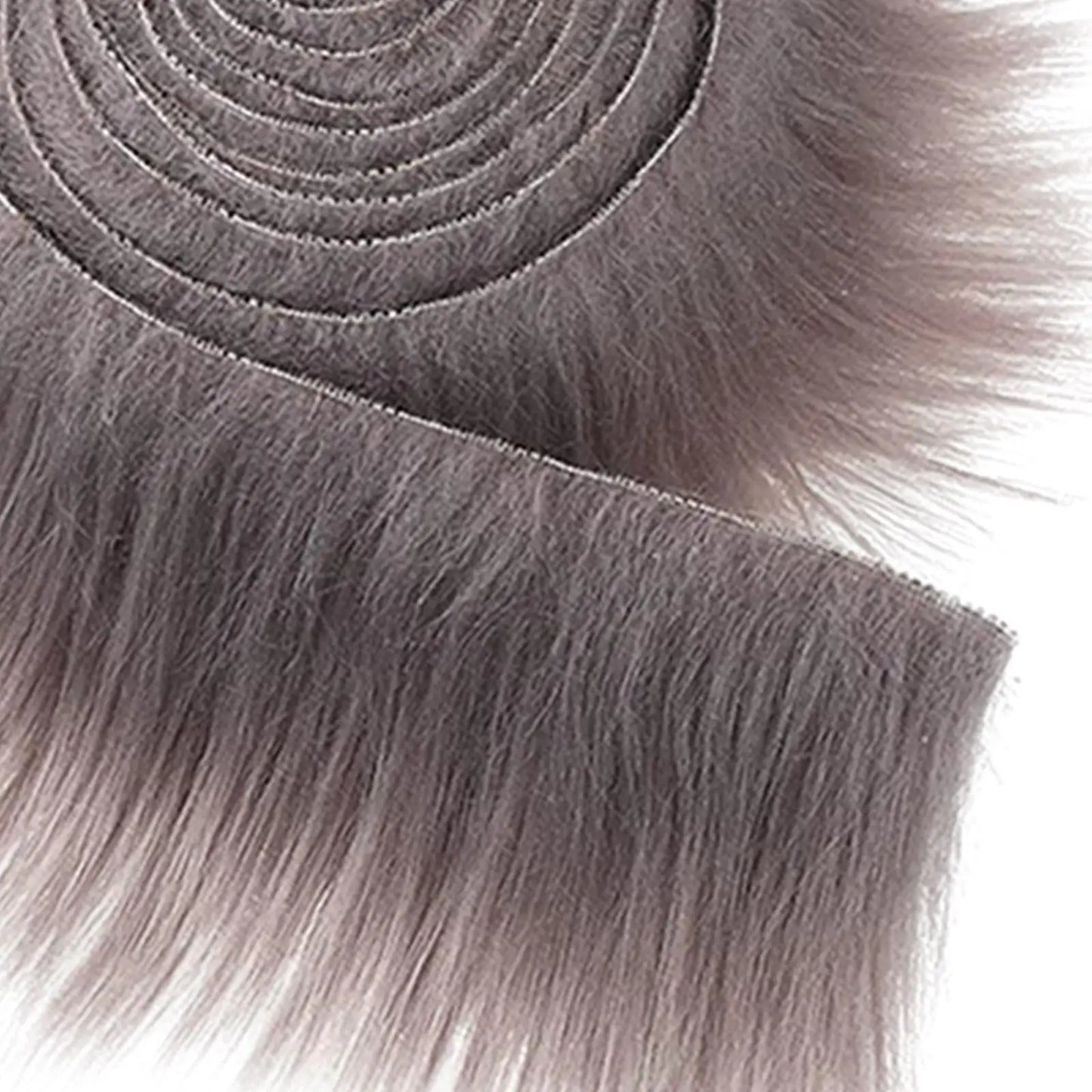 Faux Fur Fabric Costume Soft Artificial Fabric for Dwarf Decoration Clothing Gnomes Beard Hair Cosplay Costume Christmas Tree