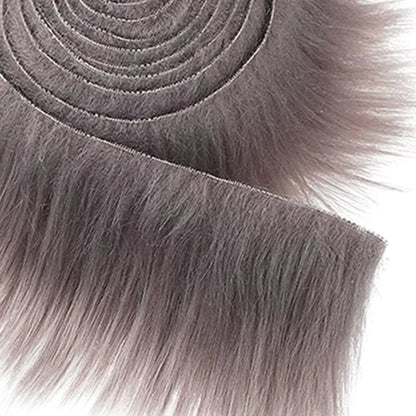 Faux Fur Fabric Costume Soft Artificial Fabric for Dwarf Decoration Clothing Gnomes Beard Hair Cosplay Costume Christmas Tree