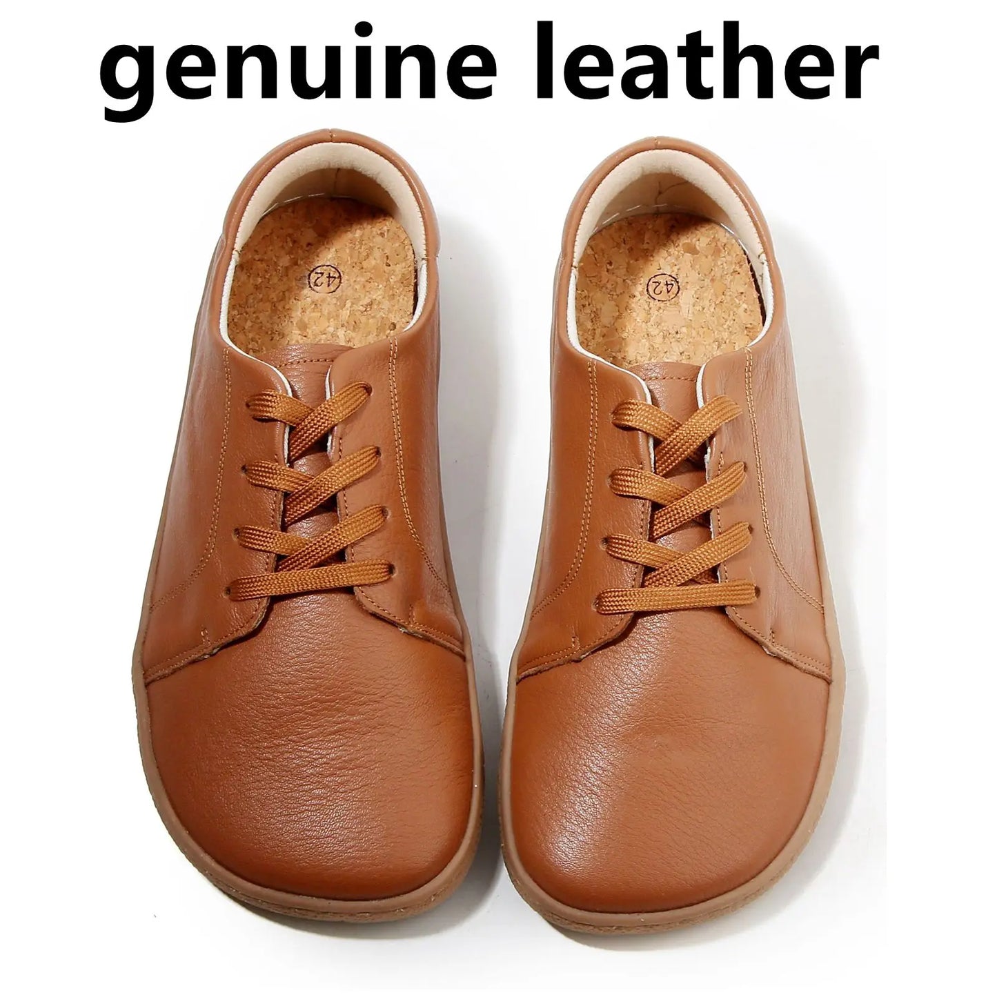 TONGLEPAO spring, autumn, barefoot, genuine leather men's women's sneakers with zero drop flat soft sole wider toe box light