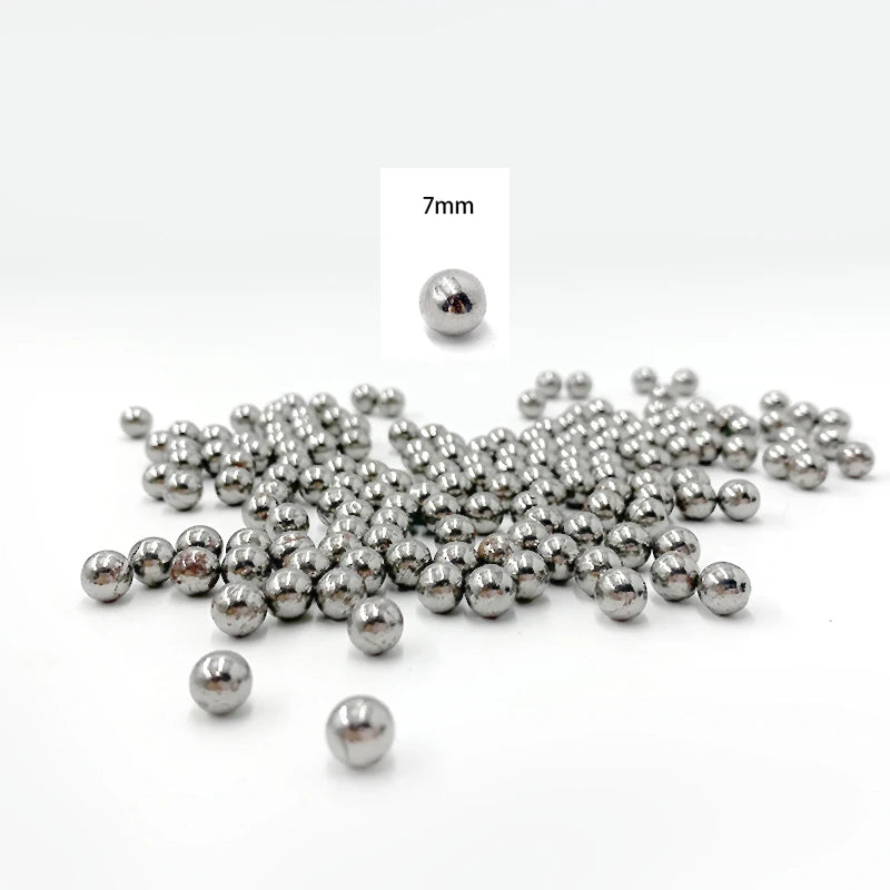Slingshot Hunting Archery ball 100pcs 5/5.5/6/7/7.5/8/8.5/9/9.5/10/11mm High Carbon Steel Ball Precision Polished Quenched