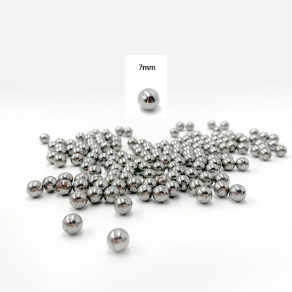 Slingshot Hunting Archery ball 100pcs 5/5.5/6/7/7.5/8/8.5/9/9.5/10/11mm High Carbon Steel Ball Precision Polished Quenched