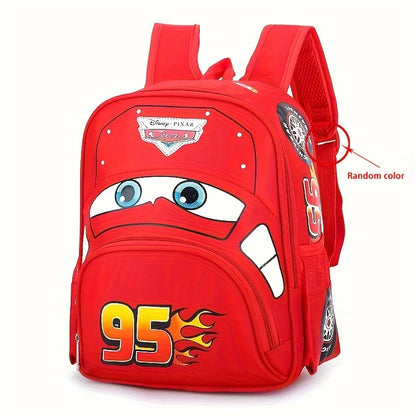 Disney 2025 New Kindergarten School Bag Cute Children's Backpack Cartoon Bag Cute Children's Backpack CartoonCar Backpack Casual