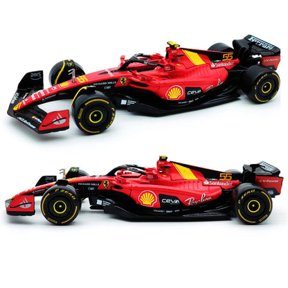 Bburago 1:43 2024 RB20 SF24 W14 W13 SF23 MCL60 RB19 RB18 W12 F1 Racing Formula Car Static Simulation Diecast Alloy Model Car