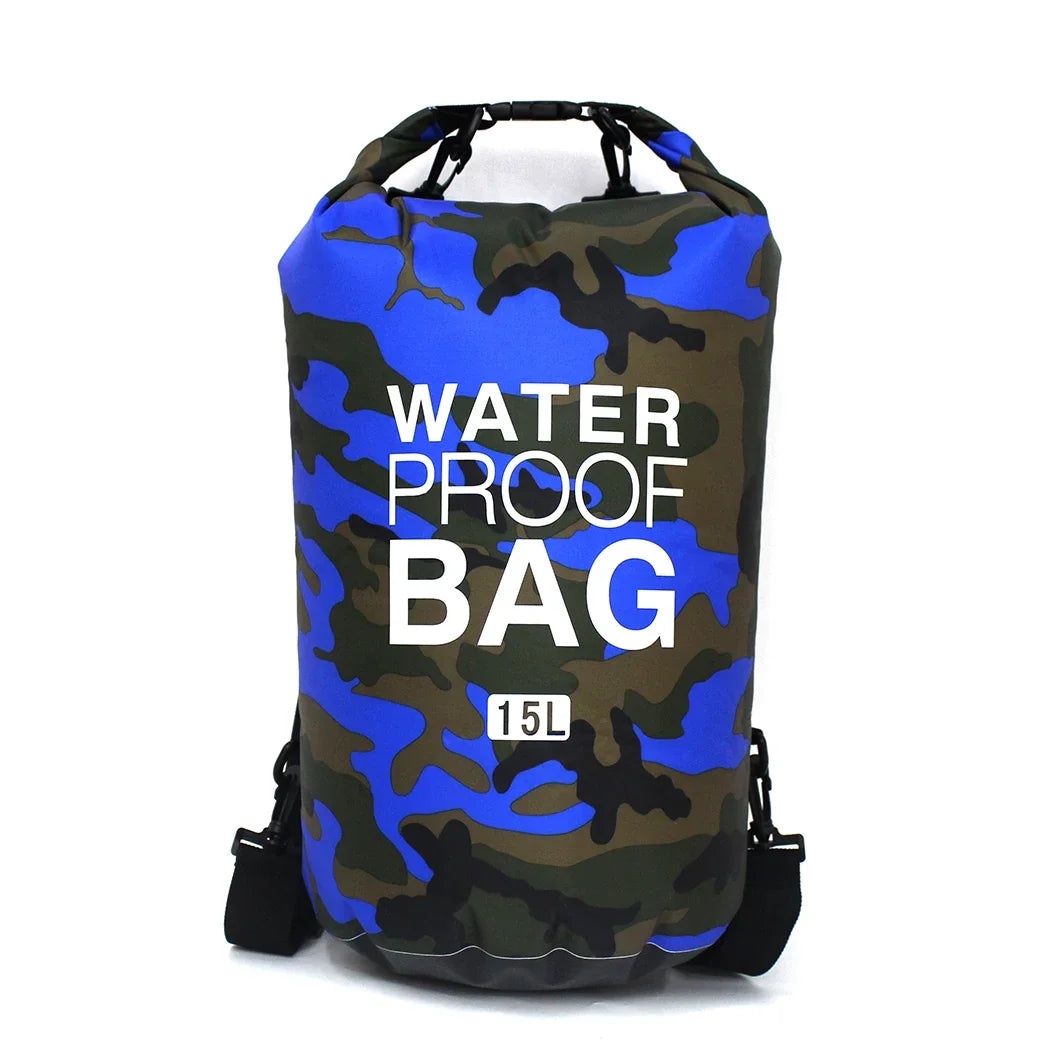 Dry Bag Waterproof for Women Men,2/5/10/15/20/30L Outdoor Sports Bag for Swimming Boating Kayaking Rafting River Trekking