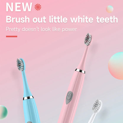 Clearance_Electric Toothbrush for Adults Soft Portable Battery Endurance IPX6 Waterproof Intelligent Effective Oral Care Men Wom