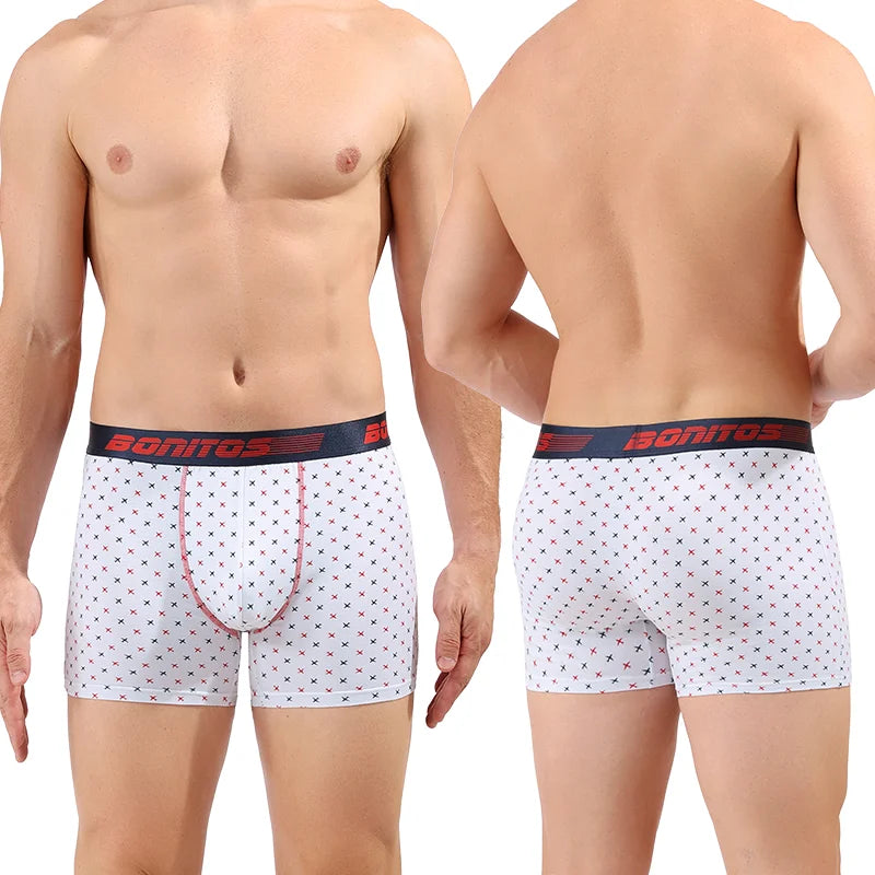 Cotton Print Boxers For Man Underwear Mens Boxer Shorts And Underpants Sexy Men's Panties Plus Size Calecon Homme Brands