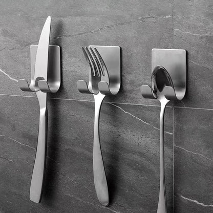 2pcs Razor Holder 304 Stainless Steel Men Shaving Shaver Razor Stand Shelf Shaving Razor Storage Rack Bathroom Hook Organizer