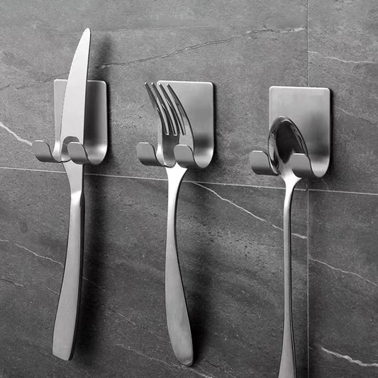 2pcs Razor Holder 304 Stainless Steel Men Shaving Shaver Razor Stand Shelf Shaving Razor Storage Rack Bathroom Hook Organizer