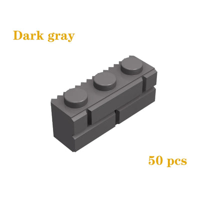 DIY Building Blocks Figures City MOC Thick Wall Bricks Educational Creative Toys for Children Size Compatible with All Brands